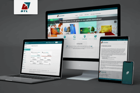 BTL Net Banking project screenshot